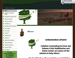 callahancounselingservices.com screenshot