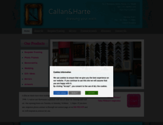 callanandharte.com screenshot