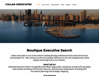 callanassociates.com screenshot