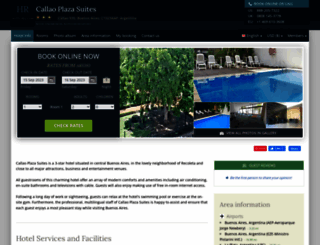 callao-plaza-suites.hotel-rez.com screenshot