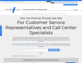 callcentercrossing.com screenshot