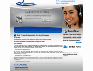 callcentersinindia.net screenshot