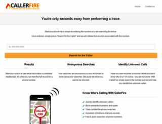 callerfire.com screenshot