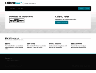 Caller Id Faker Website