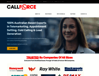 callforce.com.au screenshot