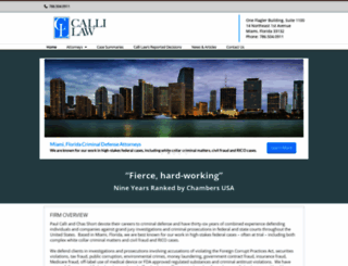 calli-law.com screenshot