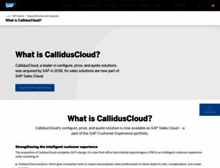 calliduscloudcx.com screenshot
