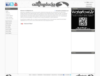 callingducks.com screenshot