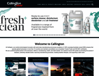callington.com screenshot