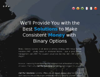 callputsolutions.com screenshot