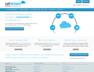 callstream.com.au screenshot