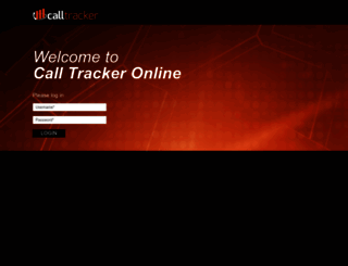 calltrackeronline.com screenshot
