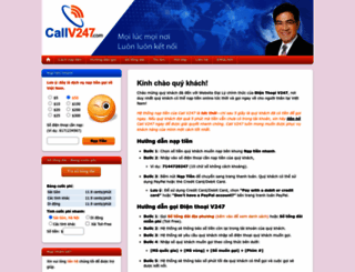 callv247.com screenshot