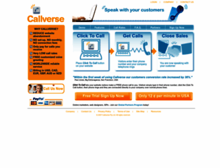 callverse.com screenshot
