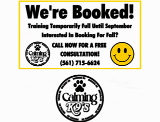 calmingk9s.com screenshot