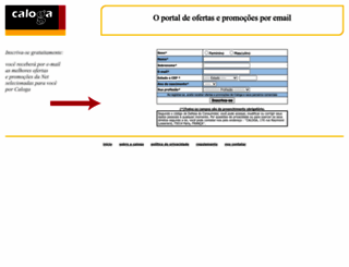 caloga.br.com screenshot