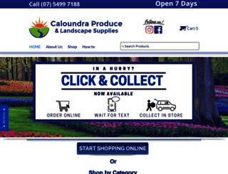caloundraproduce.com.au screenshot