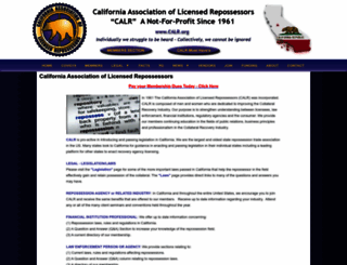 calr.org screenshot