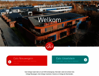 cals.nl screenshot