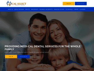 calselectdental.com screenshot