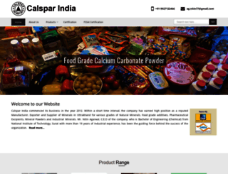 calsparindia.com screenshot