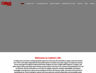 caltechlifts.co.uk screenshot