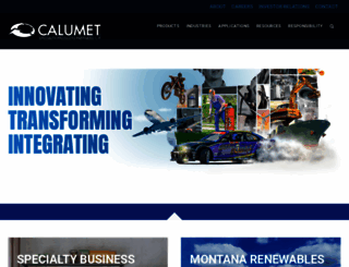 calumet.com screenshot