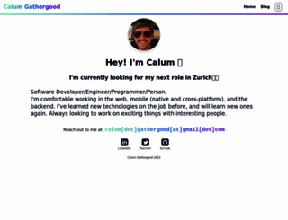 calumgathergood.com screenshot
