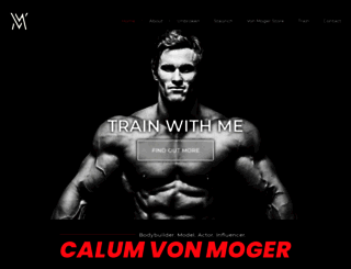 calumvonmoger.com screenshot