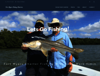 calusafishing.com screenshot