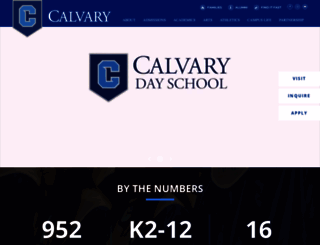 calvaryday.school screenshot
