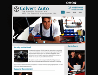 calvertauto.com screenshot