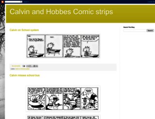 calvin-and-hobbes-comic-strips.blogspot.com screenshot