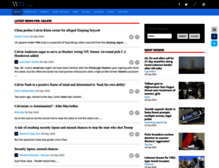 calvin.com screenshot