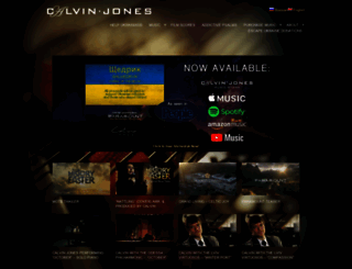 calvinjones.com screenshot