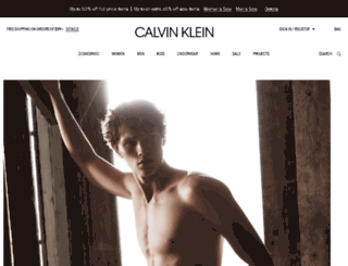 calvinkleinunderwear.com screenshot
