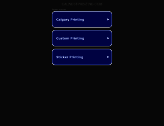 calwestprinting.com screenshot