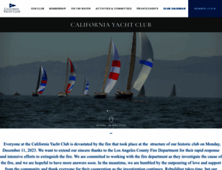 calyachtclub.com screenshot