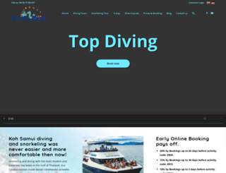 calypso-diving.com screenshot