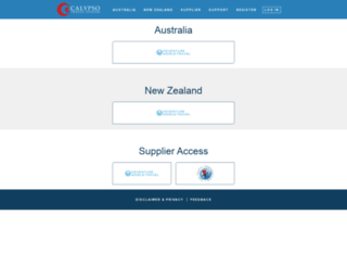 calypso.net.au screenshot