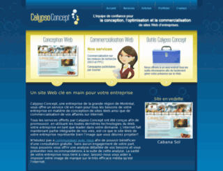 calypsoconcept.com screenshot
