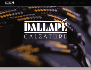 calzaturedallape.it screenshot