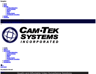 cam-tek.com screenshot