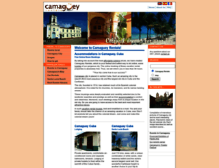 camagueyrentals.com screenshot