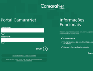 camaranet.camara.gov.br screenshot