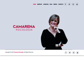 camarenapsicologia.com screenshot