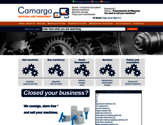 camargoindustrial.com screenshot