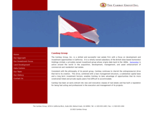 cambaygroup.com screenshot