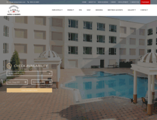 cambayhotels.com screenshot