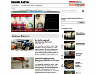 cambiobolivar.com screenshot